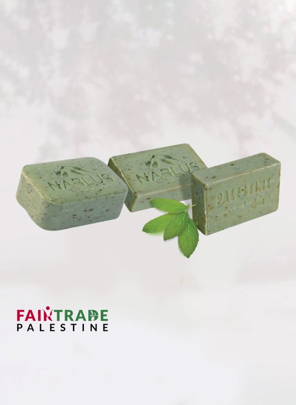natuurlijke-olijfoliezeep-palestina-munt-zeep