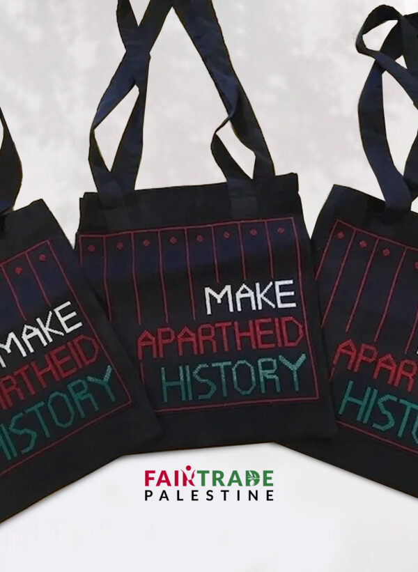 palestijns-handgemaakt-tas-totebag-tegen-apartheid