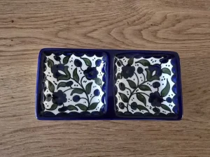 dubbel schaaltje 16 cm. Tweevaksschaaltje 16 cm.